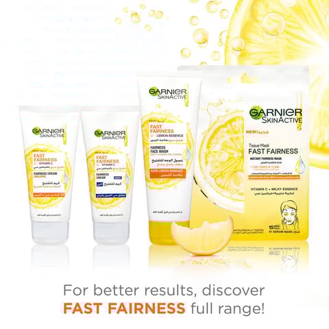 Garnier SkinActive Fast Bright Night Cream with Vitamin C, Lemon and Yoghurt  50ml