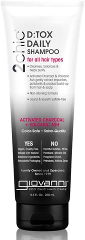 Giovanni 2chic charcoal ash shampoo 250ml