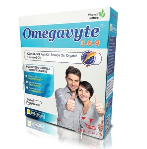 Vitane Nature Omegavyte 3-6-9 60 Cap