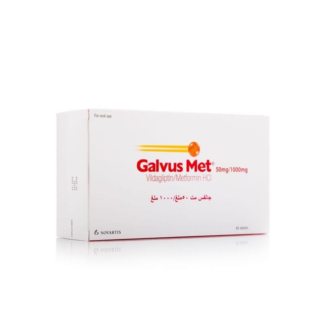 Galvus Met 50Mg / 1000 Mg - 60 Tabs