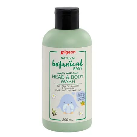 Pigeon Natural Botanical Head & Body Wash 200Ml