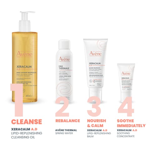 AVENE XeraCalm Replenishing Cleansing Oil
