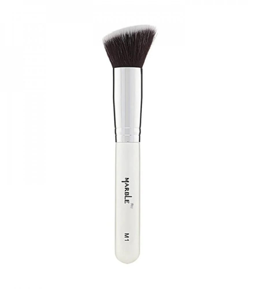 Marble Makeup Brush - M01 Angled