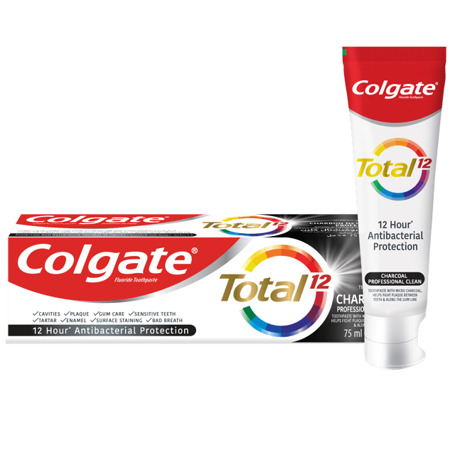 Colgate Tp Total Charcoal Prof Clean75Ml