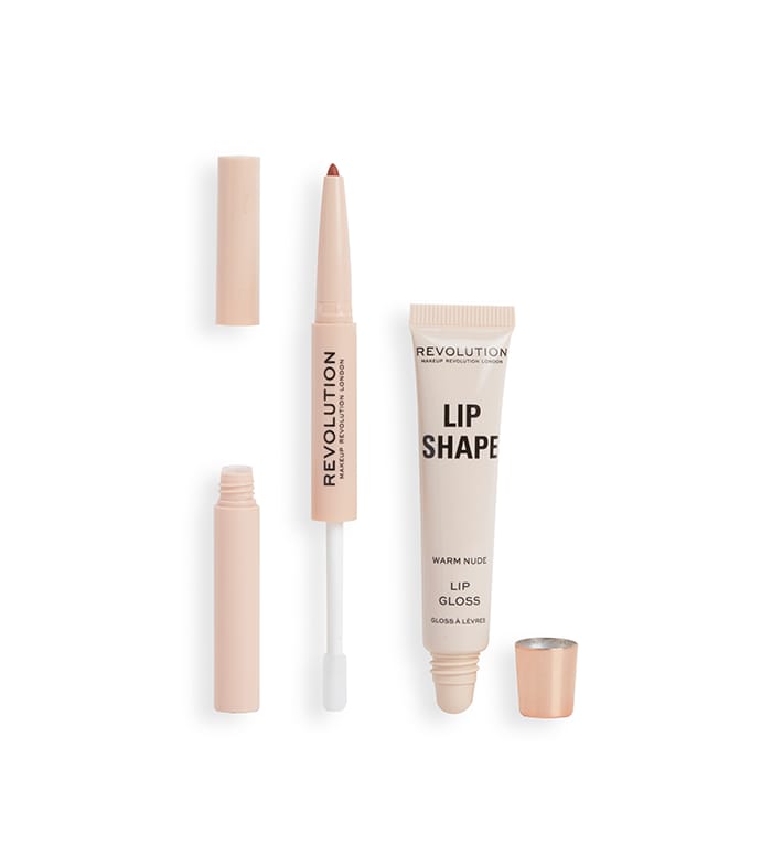 MR Lip Shape Lip Kit# Warm Nude