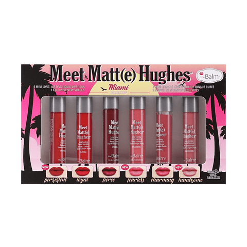 The Balm Set of 6 Mini Lipsticks - V09