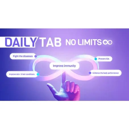 NHS Daily Tab Multivitamins & Multiminerals 60 Chewable Tablets