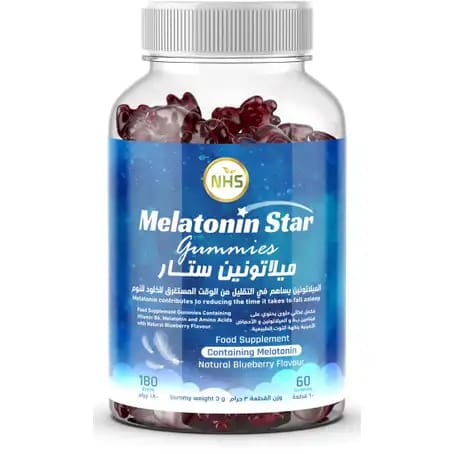 NHS Melatonin Star 60 Gummies