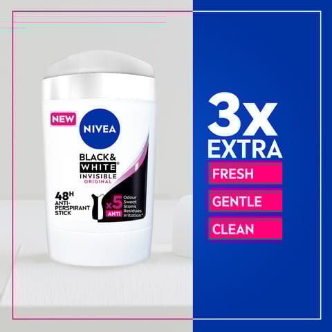 Nivea Lady Deo Stick Black & White 50Ml