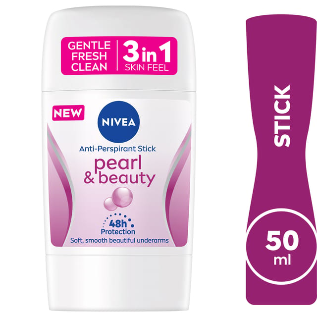 Nivea Lady Deo Stick Pearl/Beauty 50 Ml