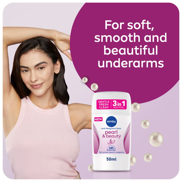 Nivea Lady Deo Stick Pearl/Beauty 50 Ml