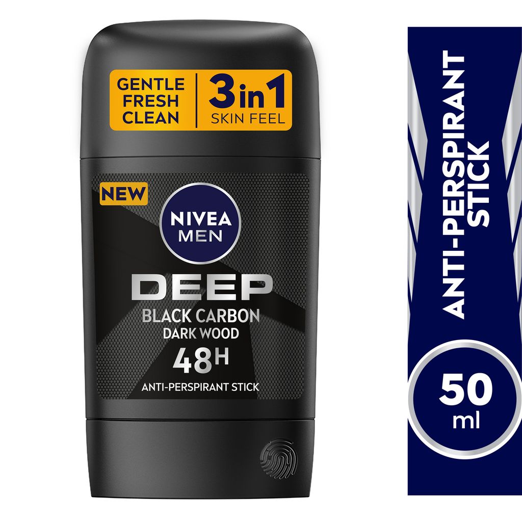 Nivea Men Deo Stick Deep Black 50 Ml