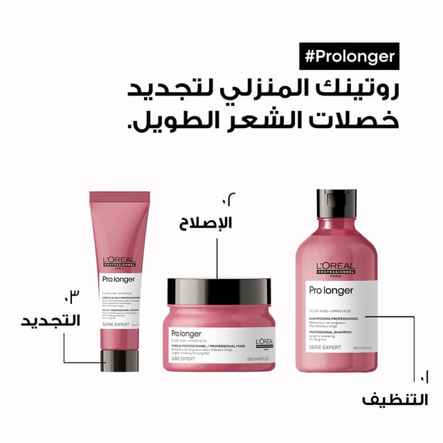 L’Oréal Professionnel Pro Longer mask With Filler-A100 and Amino Acid  for long hair with thinned ends SERIE EXPERT 250ml