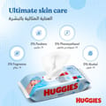 Huggies Pure Baby Wipes, 99% Pure Water Wipes, 3 Pack x 56 Wipes (168 Wipes)