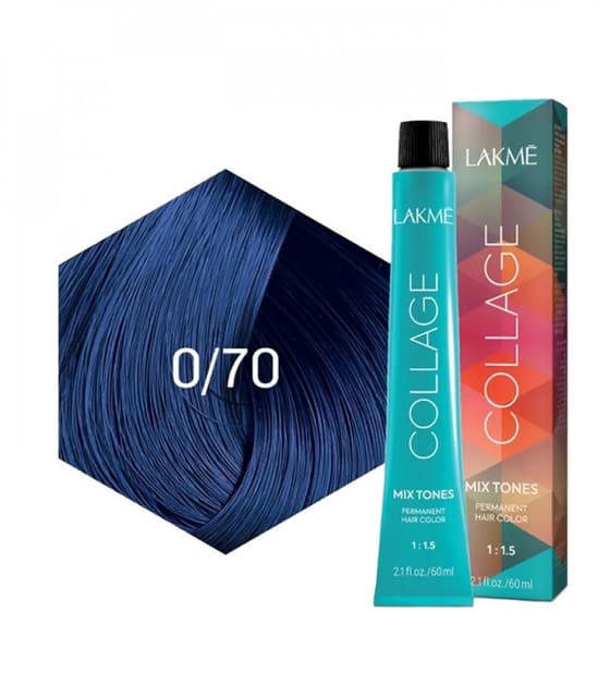 Collage Mix Cream Hair Color Mix Tones 0/70 Blue