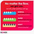 Kotex Maxi Protect Thick Pads, Super Size Sanitary Pads with Wings, 10 Sanitary Pads