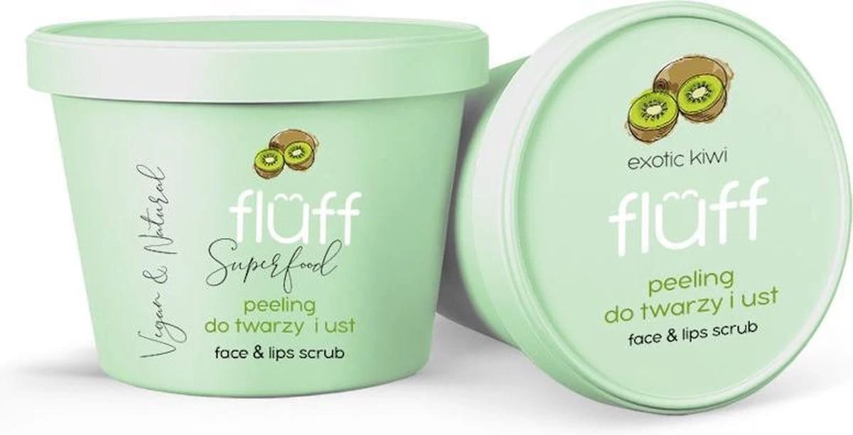 Fluff Face & Lips Scrub Kiwi