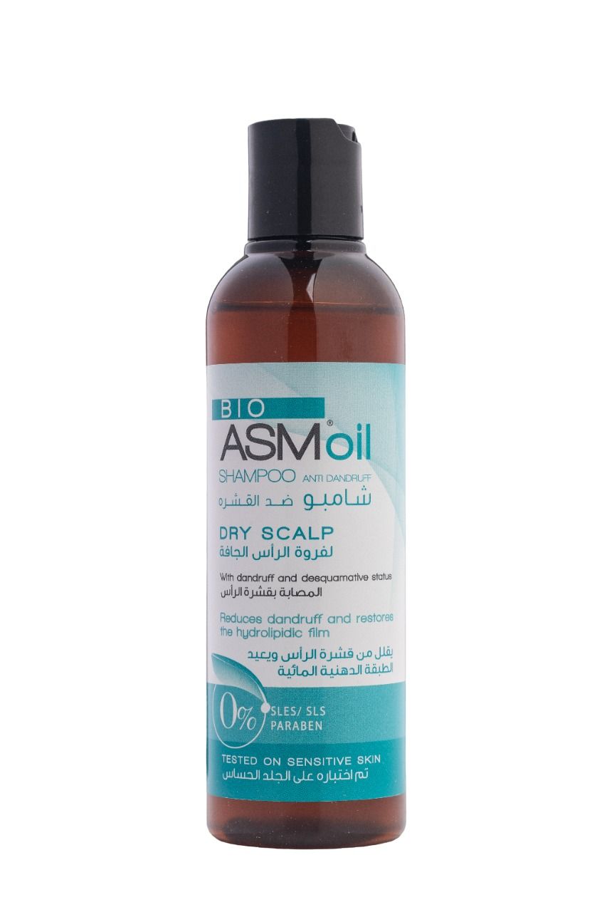 Bio ASM Oil Shampoo Anti Dandruff Dry Scalp 200 Ml