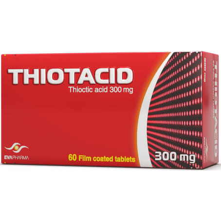 Thiotacid 300Mg 60 Tab