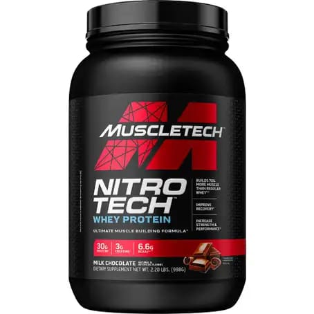 Muscletech Nitrotech Milk Chocolate 2.2lbs (998g)