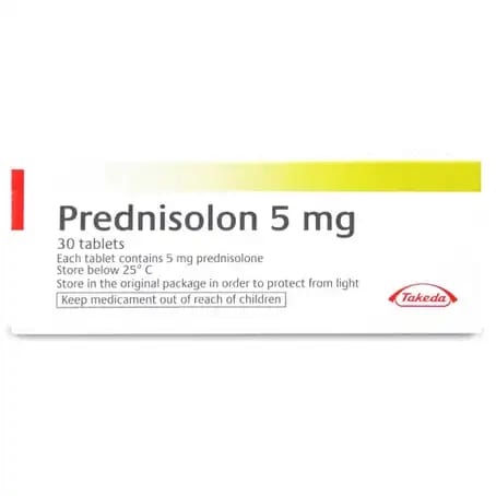 Prednisolon 5mg 30 Tab