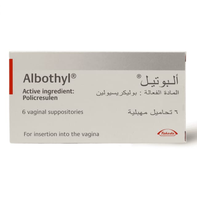 Albothyl Vag Supp/Ovules