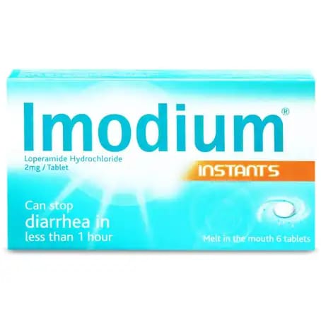 Imodium instant 6 tab