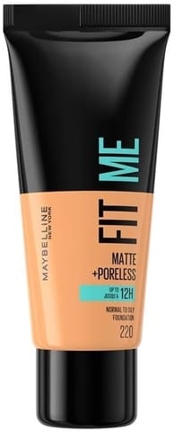 MB Fit Me Matte Poreless Foundation# 220