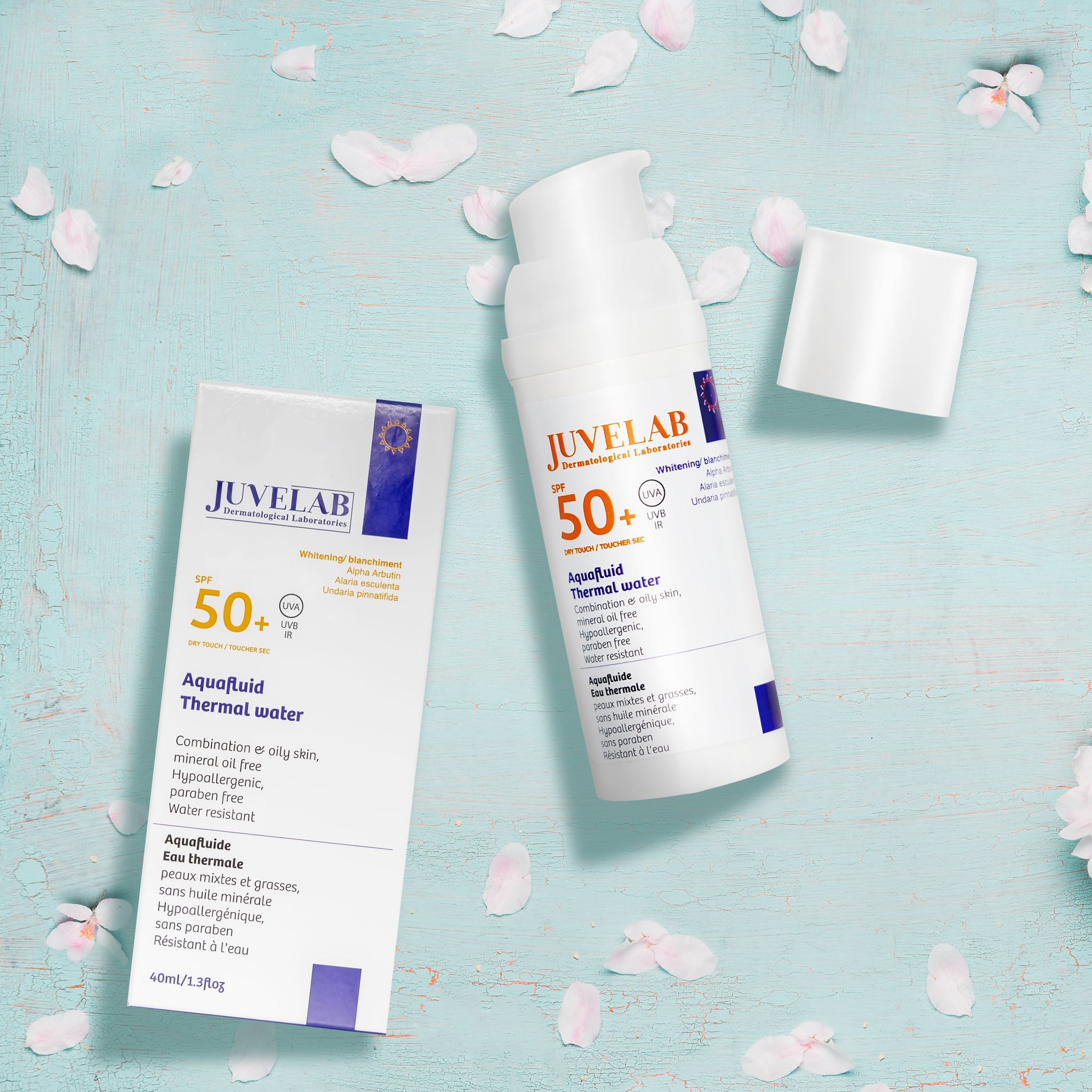 Juvelab Aquafluid Whitening SPF 50