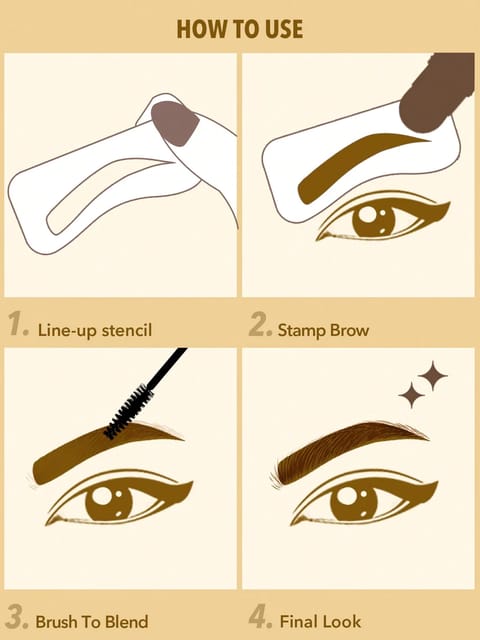 Sheglam Genius Eyebrow Stamp - Chocolate