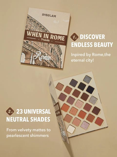 Sheglam Shadow Palette  - When In Rome