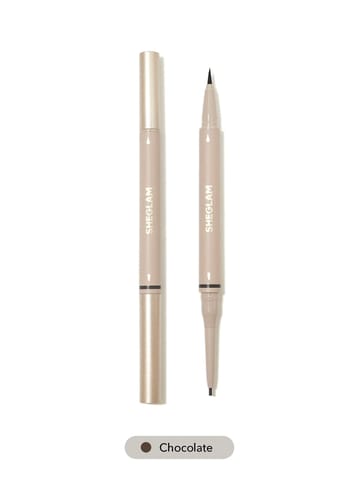 Sheglam 2-In-1 Brow Pencil - Chocolate
