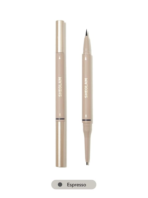 Sheglam 2-In-1 Brow Pencil - Espresso