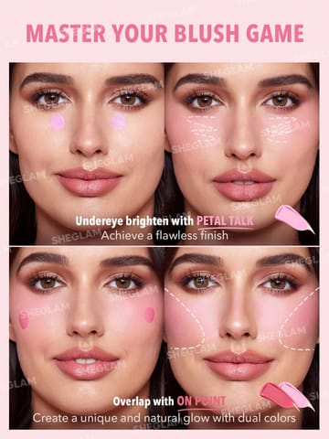 Sheglam Color Bloom Blush - Petal Talk