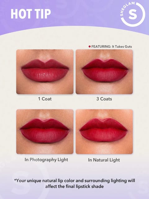 Sheglam Dynamatte Lipstick - Rule Breakr