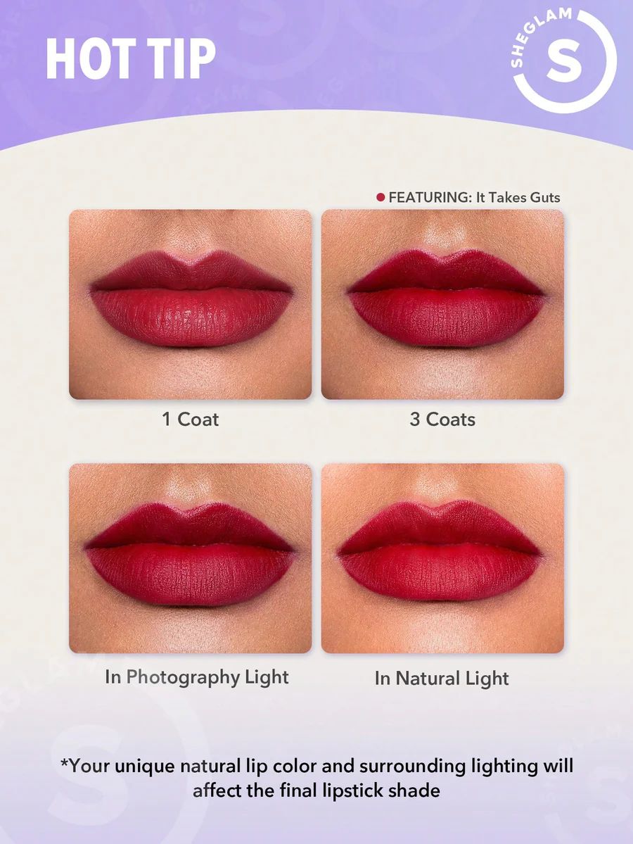 Sheglam Dynamatte Lipstick - Stronger