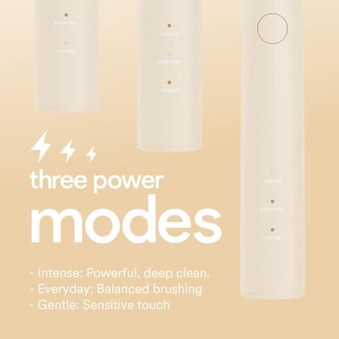 Hismile Cream Electric Toothbrush