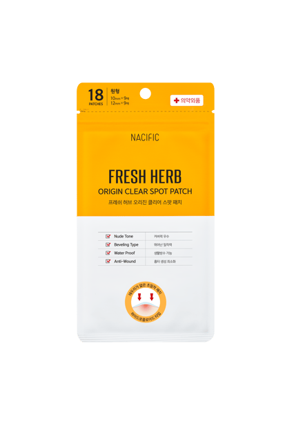 Nacific Fresh herb Origin Clear Spot Patch