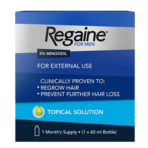 Solution For Hair Loss And Regrow Hair Minoxidil 5 % 60ml