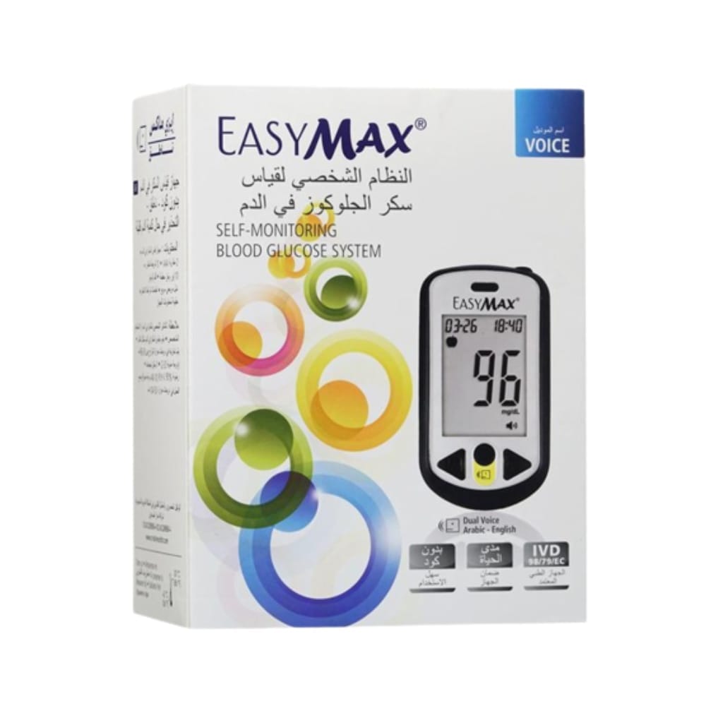 EasyMax Glucose Meter Neu