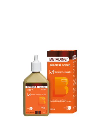 BETADINE Surgical Scrub 7.5% 120ml