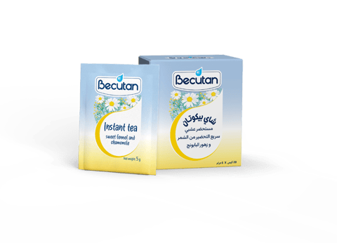 Becutan Instant Sweet Fennel & Chamomile Flower Tea 20X5 Gm Sachets