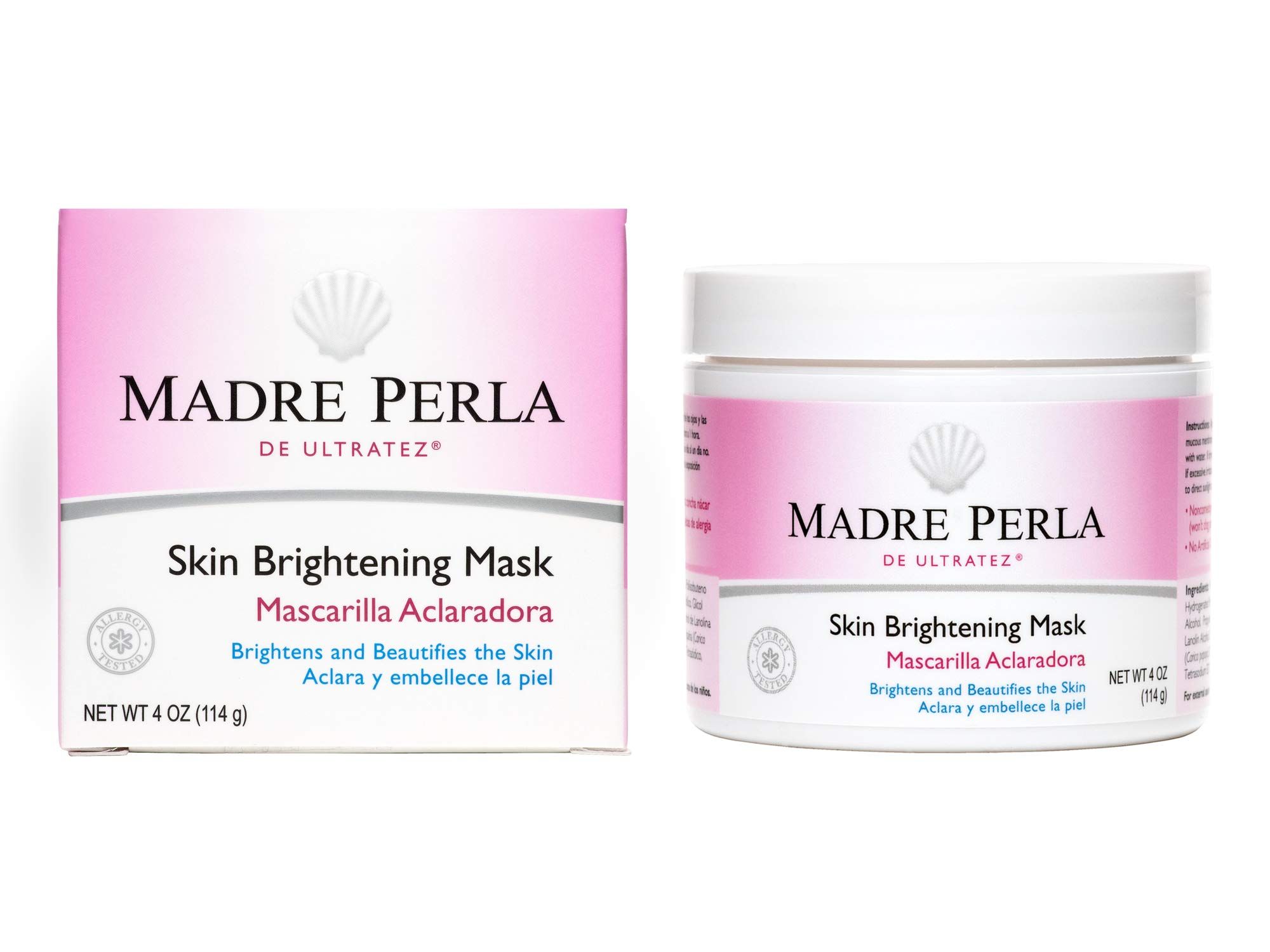 Madre perla de ultratiz skin lightening mask