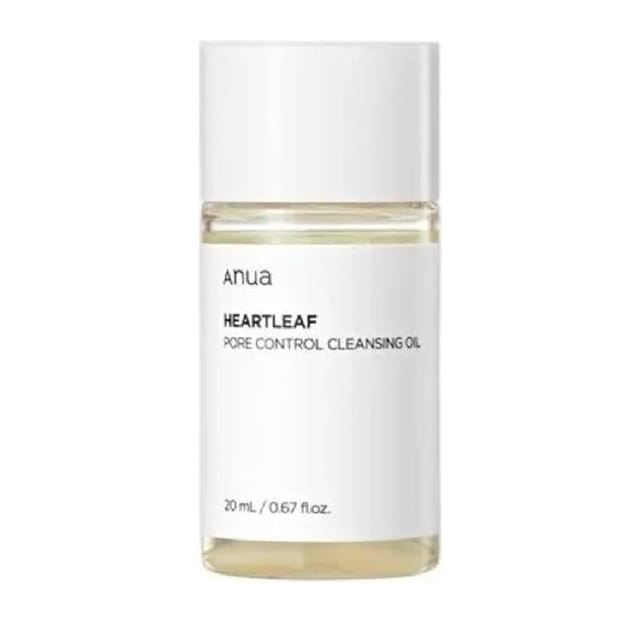 Anua Hearty Leaf Pore Cleansing Oil for Makeup Removal