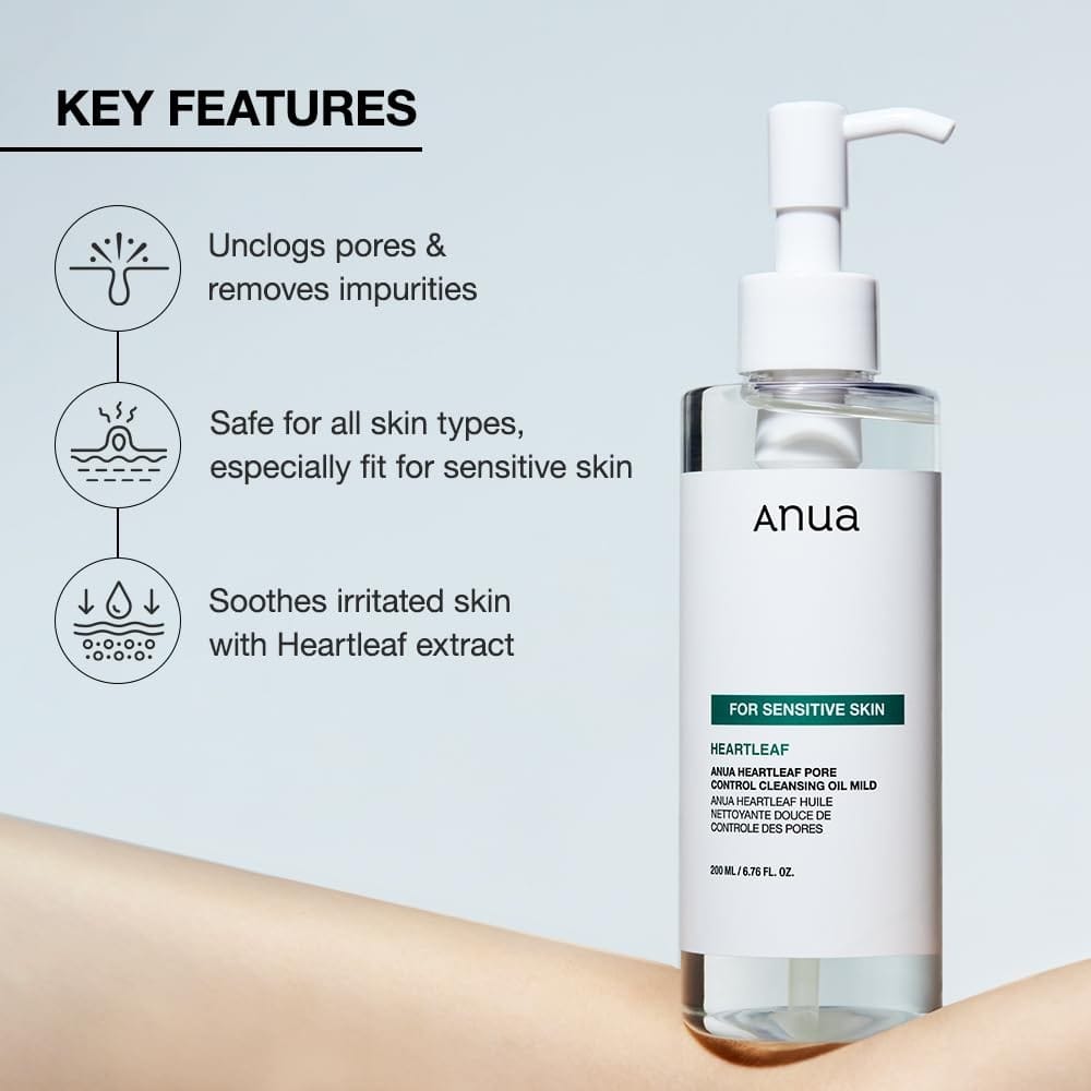 Anua Light Pore Control Oil Wash 200ml