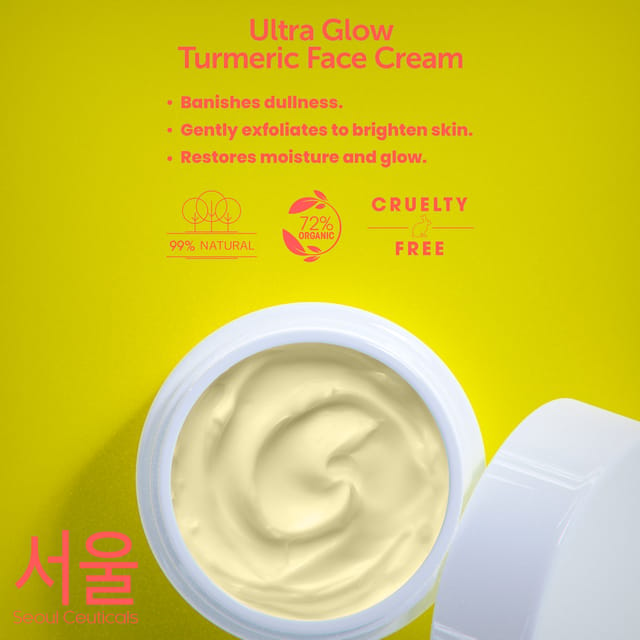 Seoul Ceuticals Ultra Glow Turmeric Face Cream 60ml