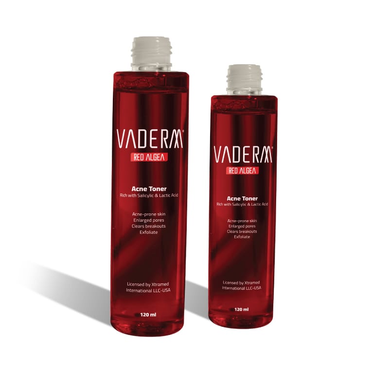 VADERM acne toner 120 ml (red alge source)