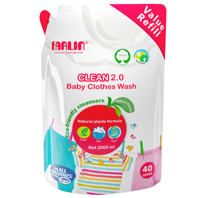 Farlin Baby Cloth Detergnt Refill 2000Ml