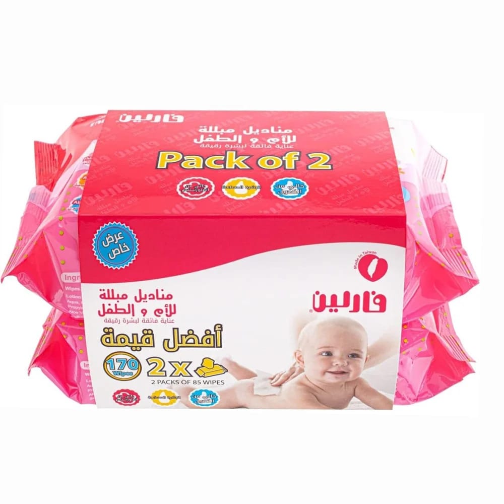 Farlin Baby  Wipes Anti Rash 85 Pcs 1+1