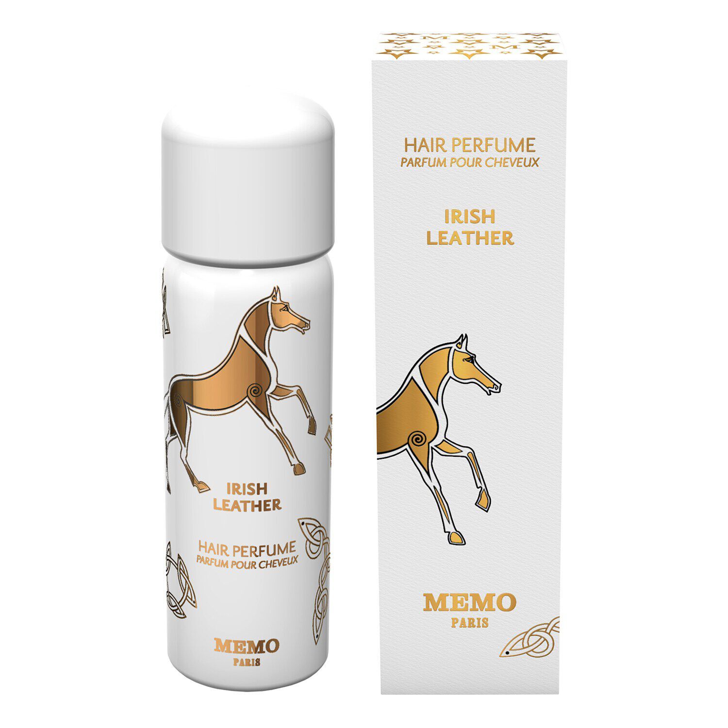 Memo Irish Leather Unisex Hair Perfume 80ml